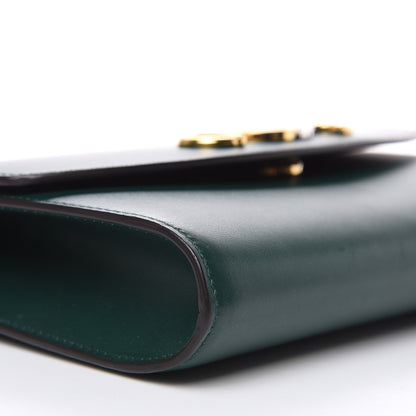Gucci Smooth Calfskin Small Zumi Top Handle Shoulder Bag Vintage Green 8 of 11