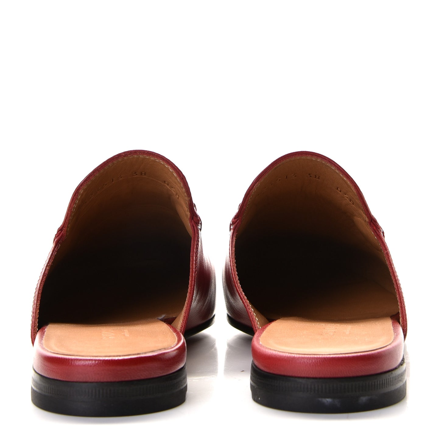 Malaga Kid Womens Princetown Slippers 38 Hibiscus Red