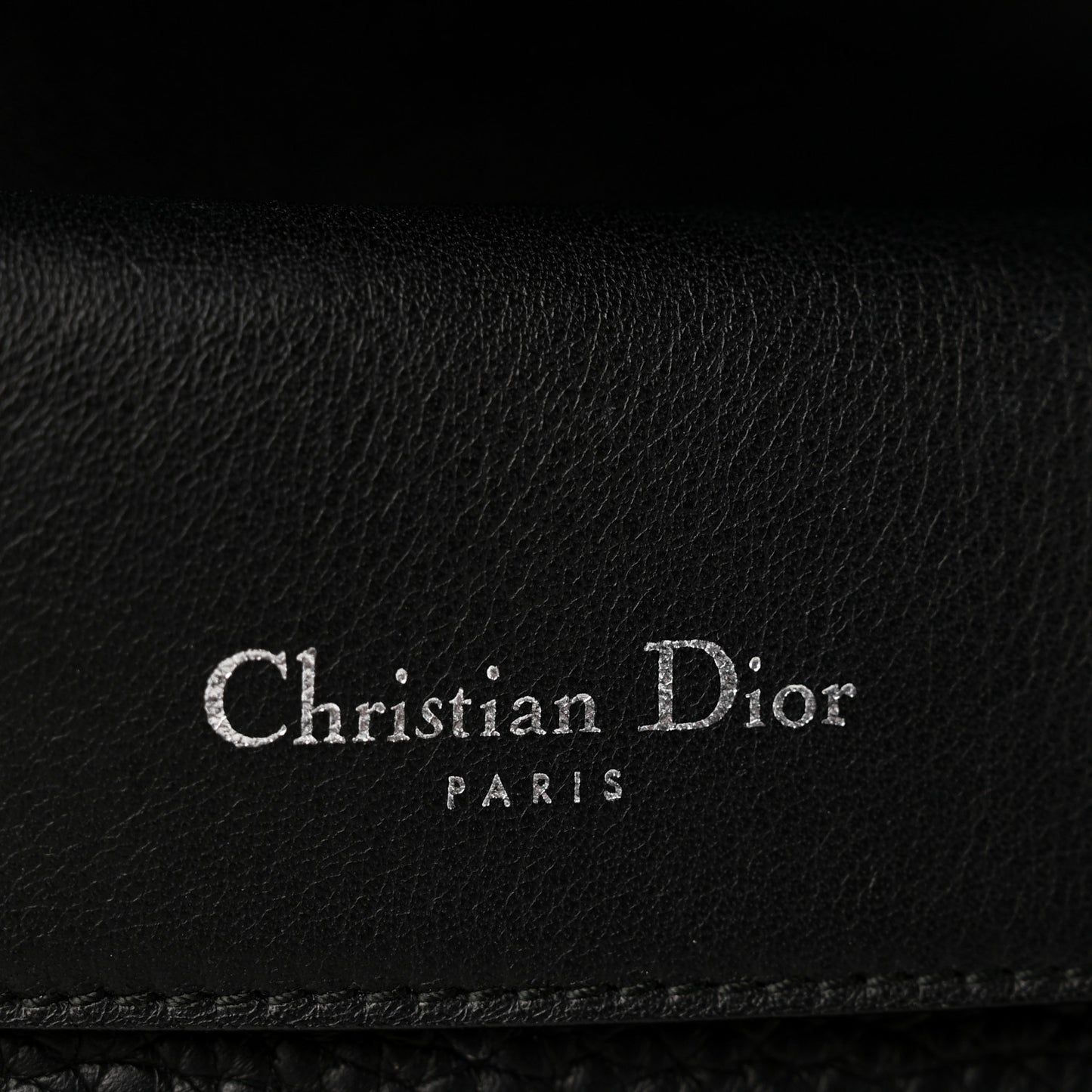 Bullcalf Mini Be Dior Flap Black