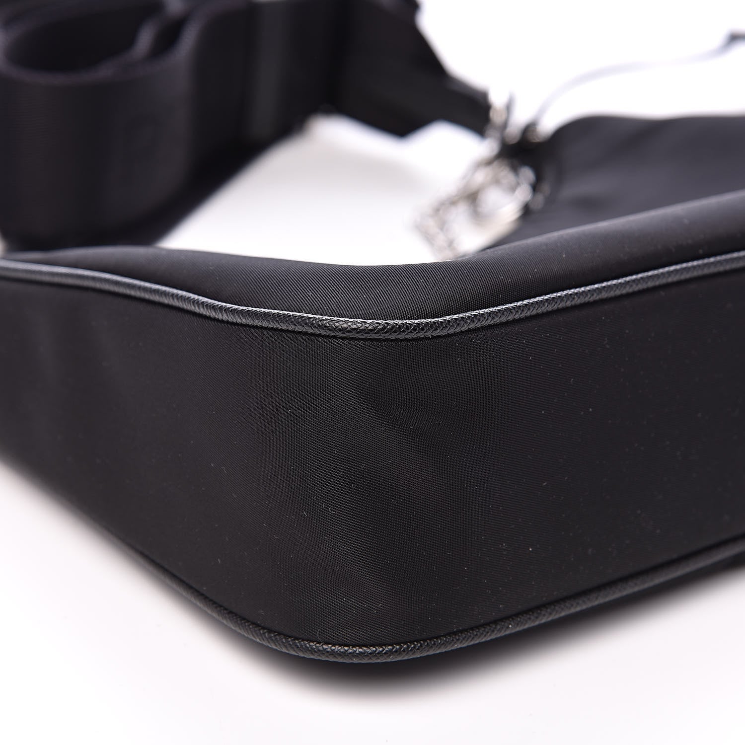 Prada Nylon Re-Edition 2005 Shoulder Bag Black 9 of 11