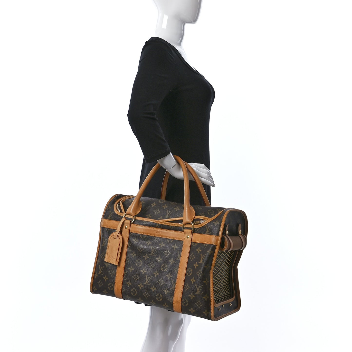 Monogram Dog Carrier 40
