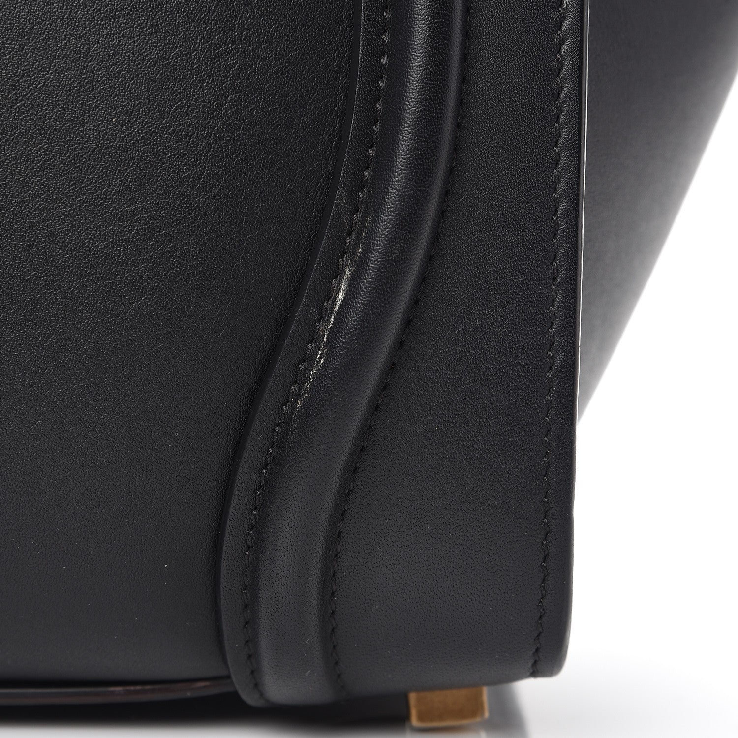 Celine Smooth Calfskin Micro Luggage Black 8 of 10