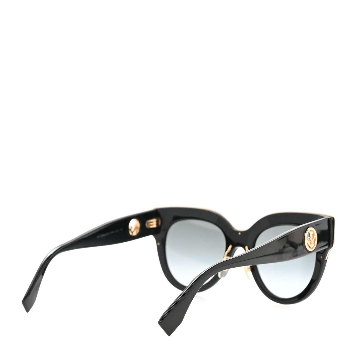 Fendi Acetate F is Fendi Cat Eye Sunglasses FF 0360/G/S Black 4 of 7