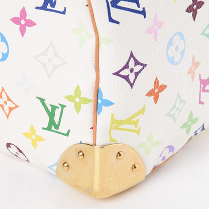 Louis Vuitton Monogram Multicolor Speedy 30 White 14 of 15
