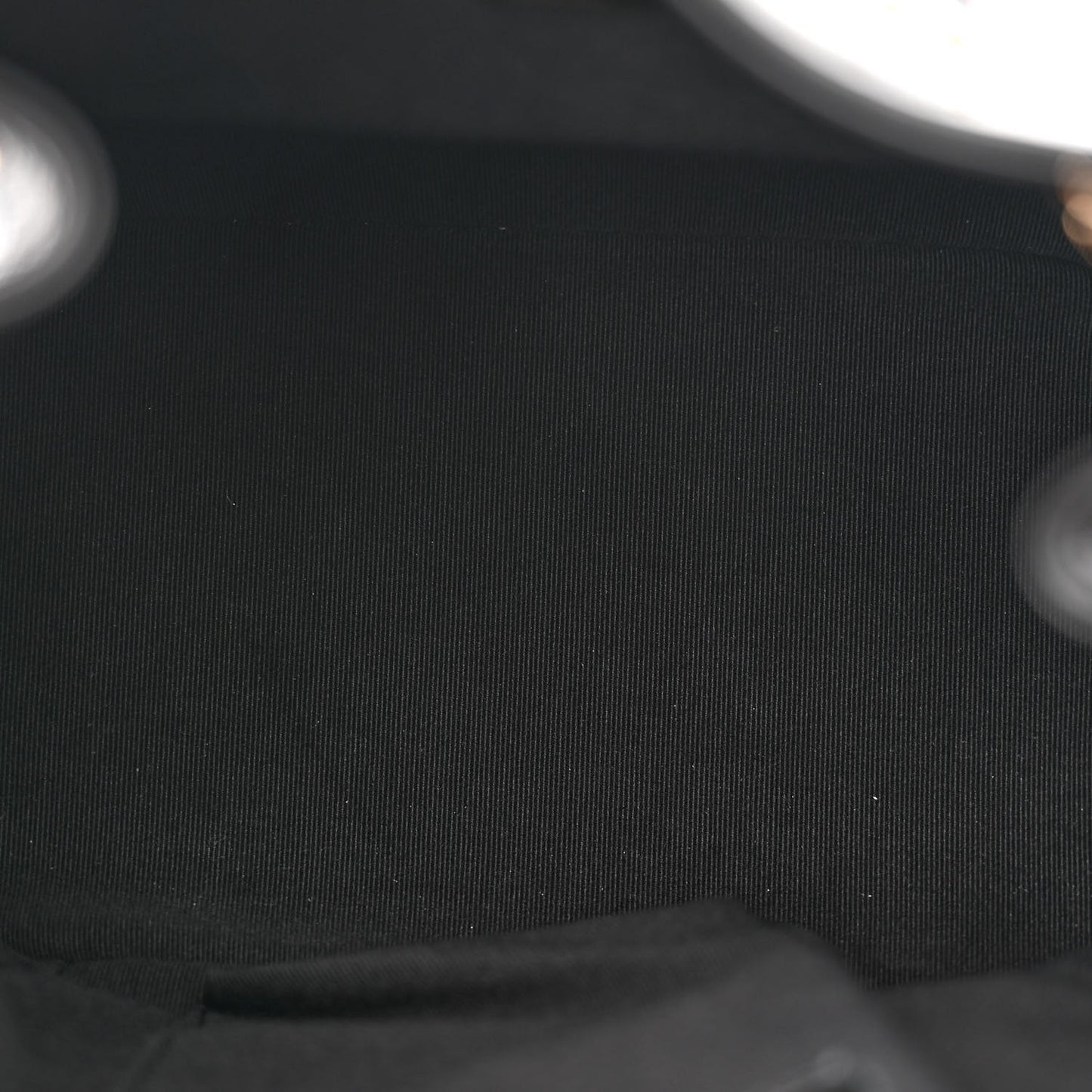 Lambskin Quilted Large Duma Drawstring Backpack Black