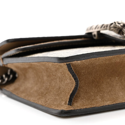 Gucci GG Supreme Monogram Super Mini Dionysus Shoulder Bag Taupe 8 of 10