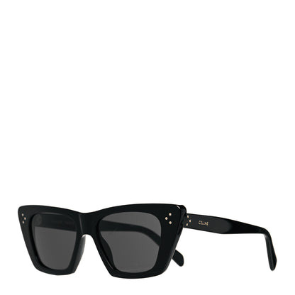Celine Acetate Cat Eye Sunglasses CL40187I Black 1 of 8