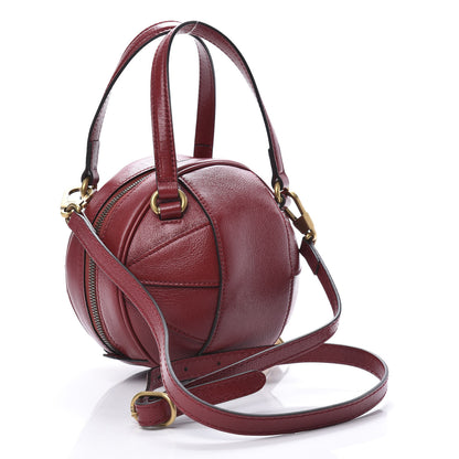 Gucci Piuma Lux Energy Mini Tifosa Basketball Shaped Shoulder Bag Romantic Cerise 4 of 11