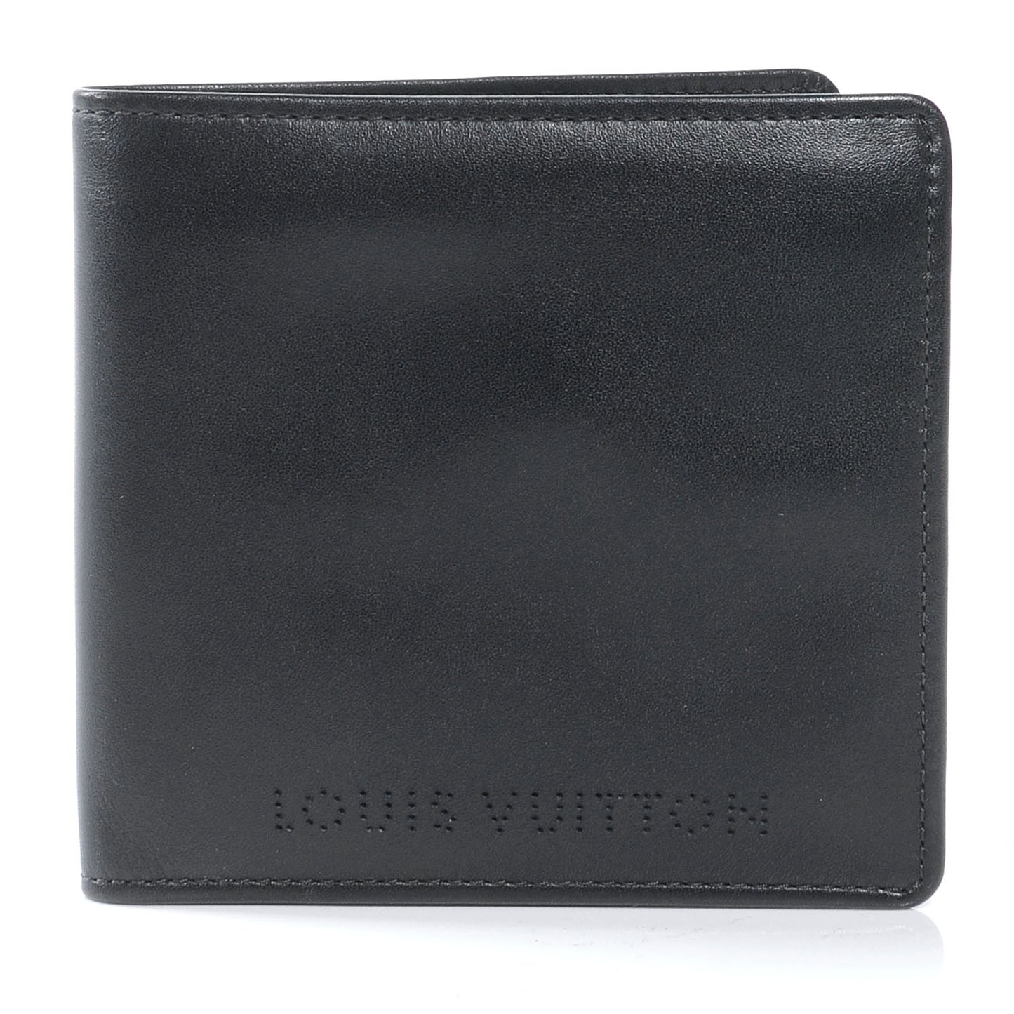 Nappa Marco Chicago Perforated Mens Wallet Black