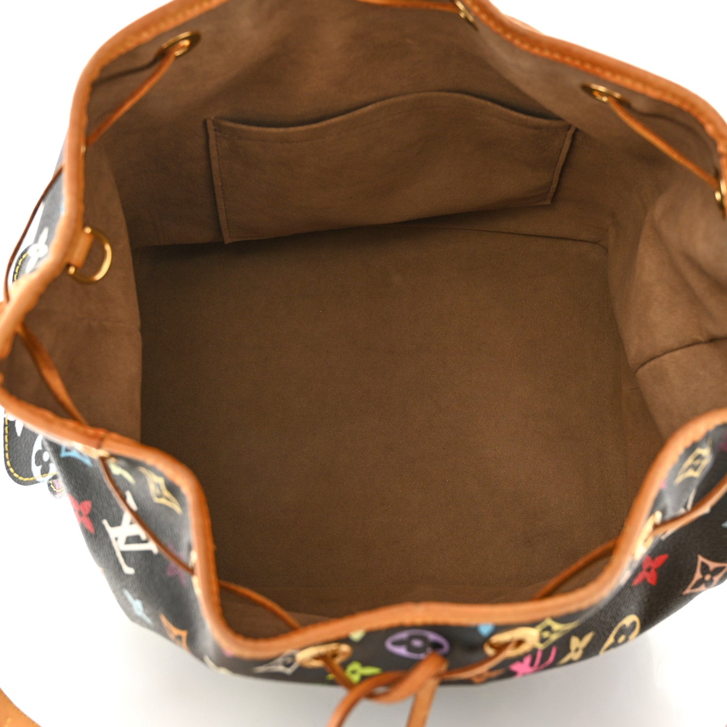 Louis Vuitton Monogram Multicolor Petit Noe Black 5 of 12