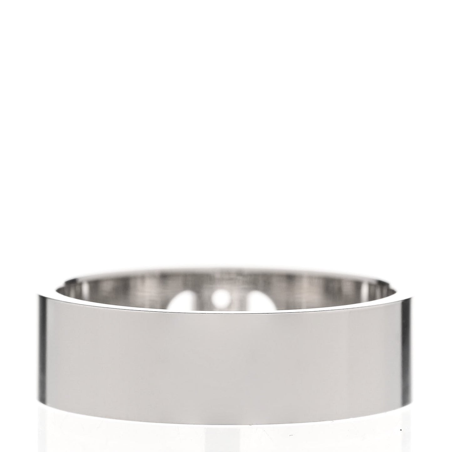 18K White Gold Diamond PM H D'Ancre Ring 53 6.25