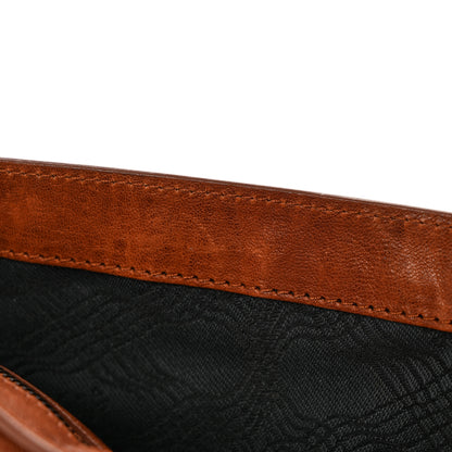 Proenza Schouler Lambskin PS1 Pochette Clutch Saddle 9 of 11