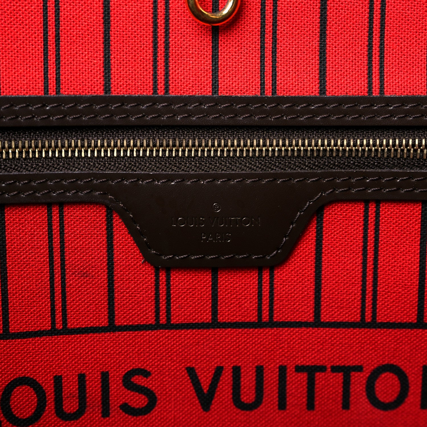Louis Vuitton Damier Ebene Neverfull MM 6 of 10