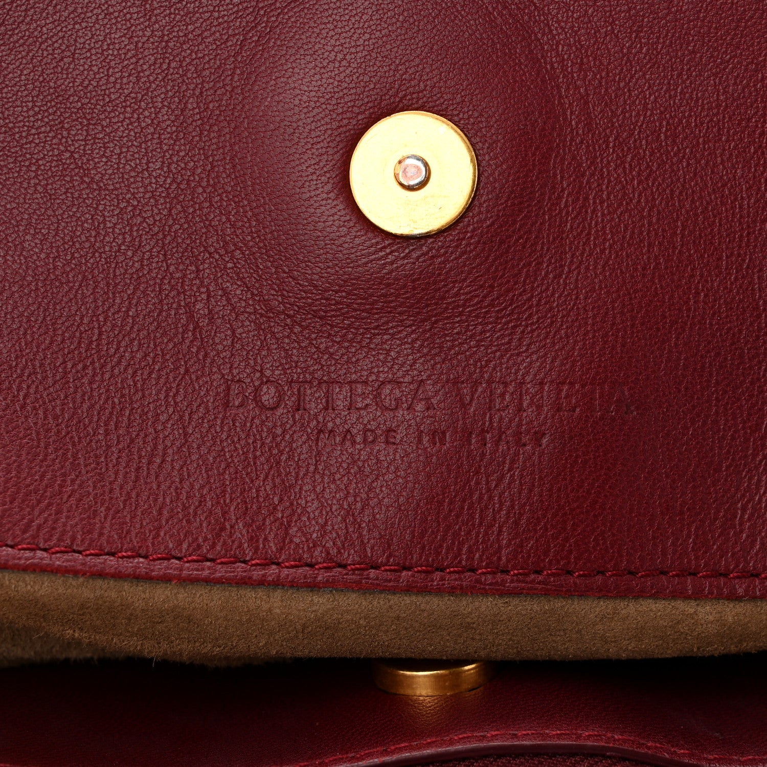 Bottega Veneta Nappa Intrecciato Medium Classic Chain Strap Tote Bordeaux 7 of 11