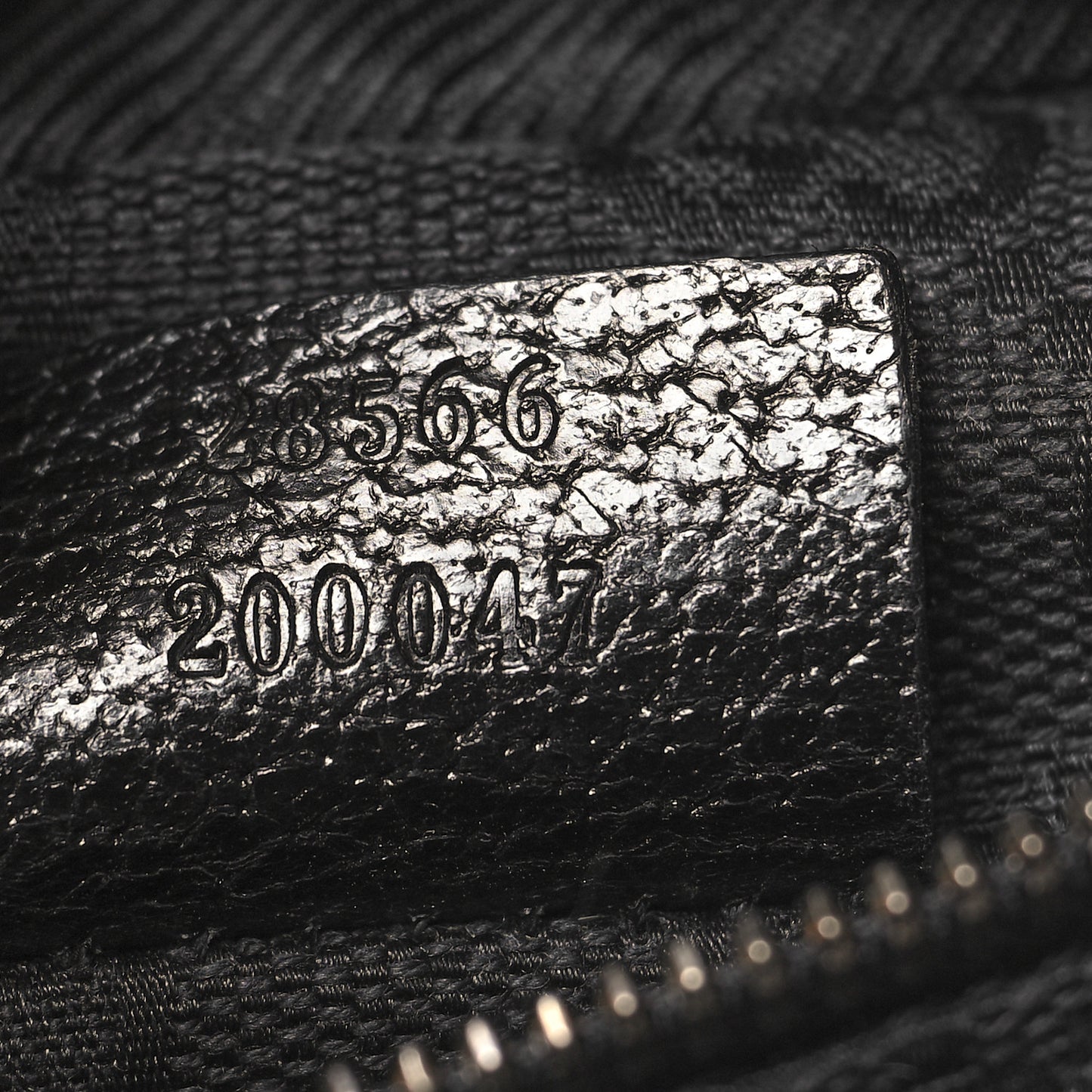 GG Monogram Double Pocket Belt Bag Black