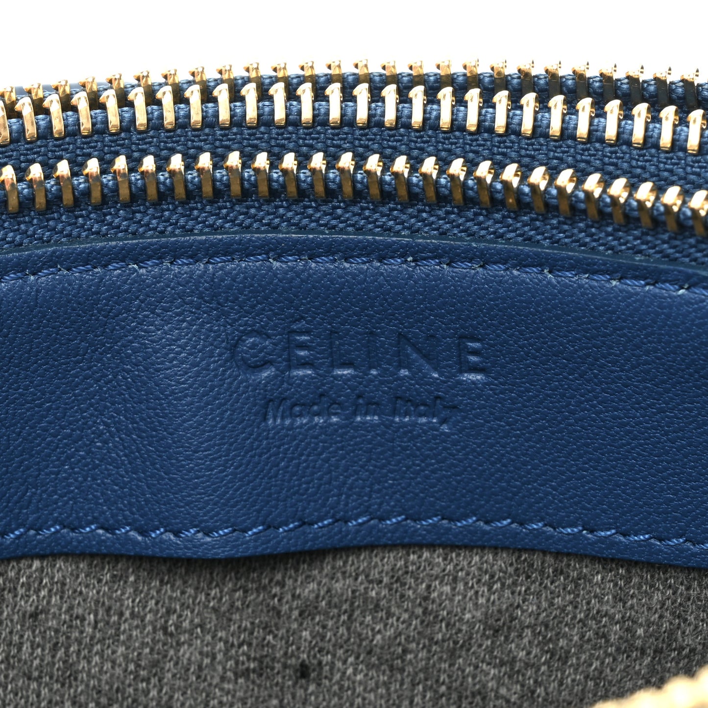 Lambskin Small Trio Crossbody Bag Indigo
