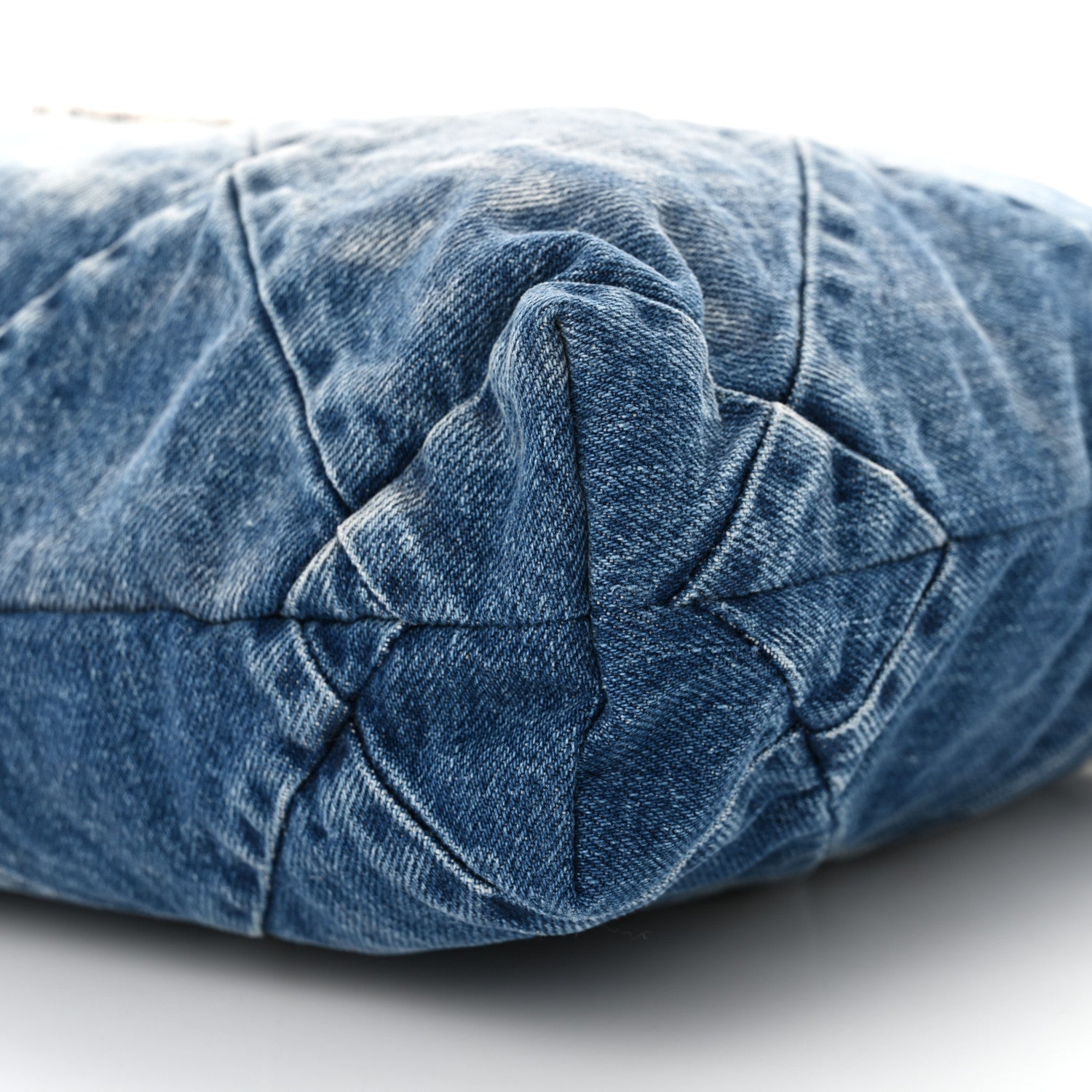 Chanel Denim Quilted Small Chanel 22 Blue 11 of 11