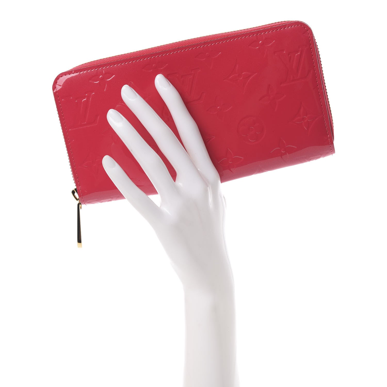 Louis Vuitton Vernis Zippy Wallet Hot Pink 2 of 7
