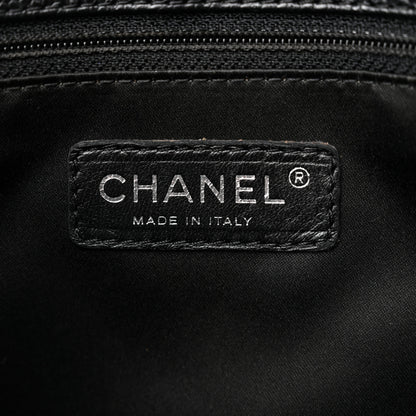 Chanel Caviar Quilted Grand Shopping Tote GST Black 6 of 10