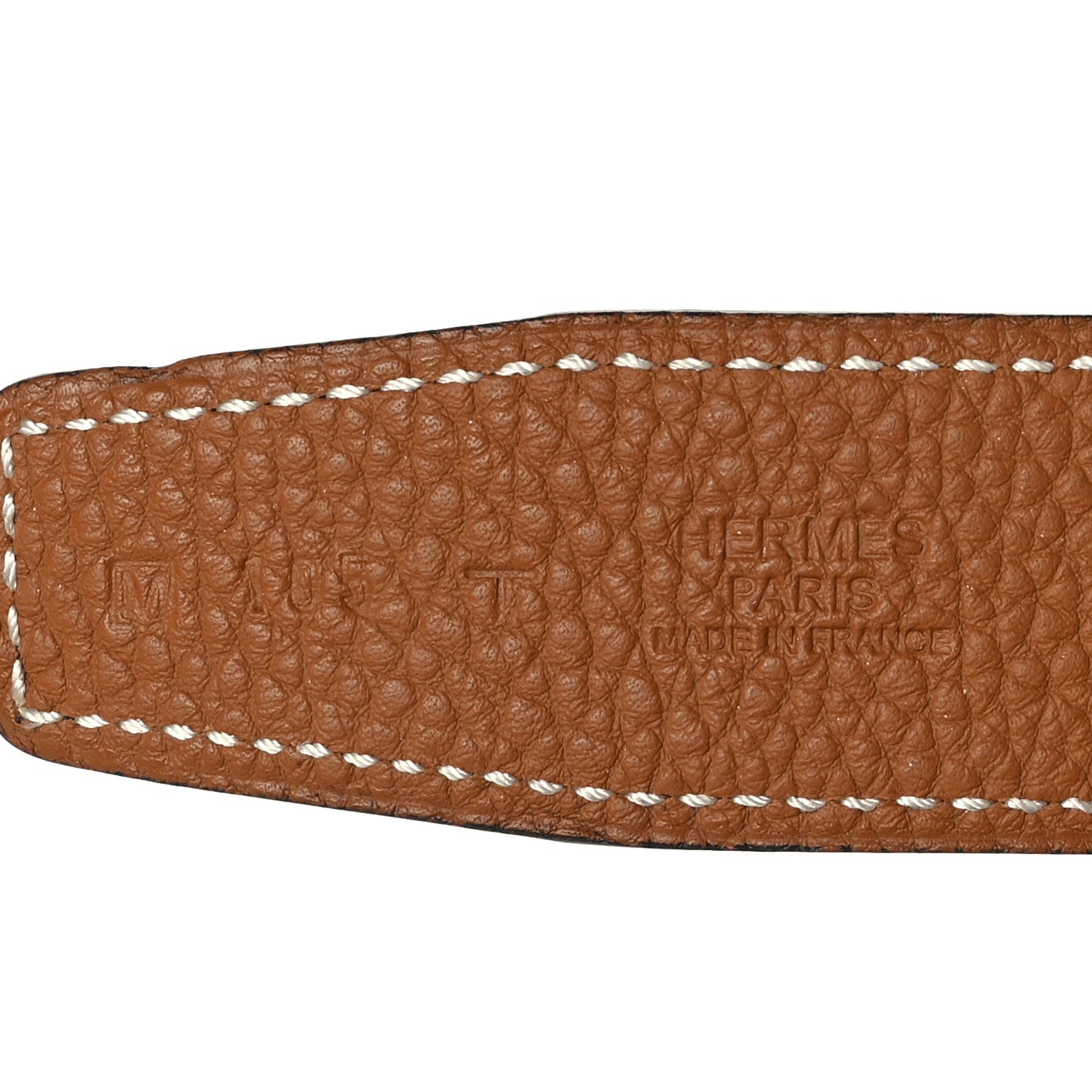 Hermes Box Togo 24mm Mini H Belt 80 32 Black Gold 5 of 5