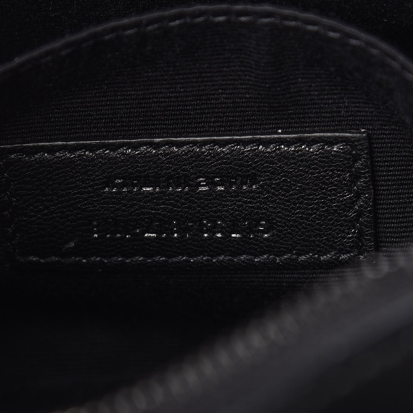 Calfskin Matelasse Monogram Lou Belt Bag Black