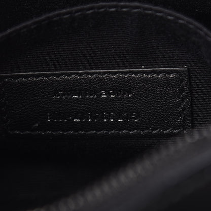 Saint Laurent Calfskin Matelasse Monogram Lou Belt Bag Black 7 of 9