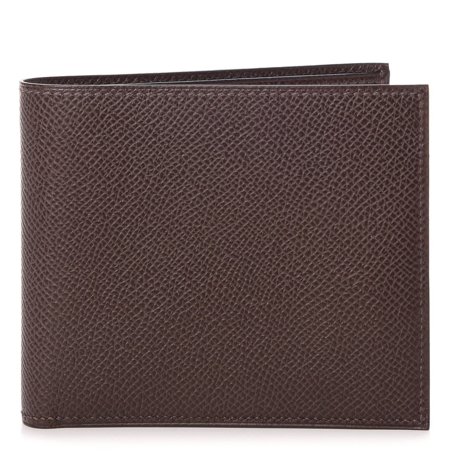 Hermes Epsom MC2 Copernic Compact Wallet Chocolate 1 of 8