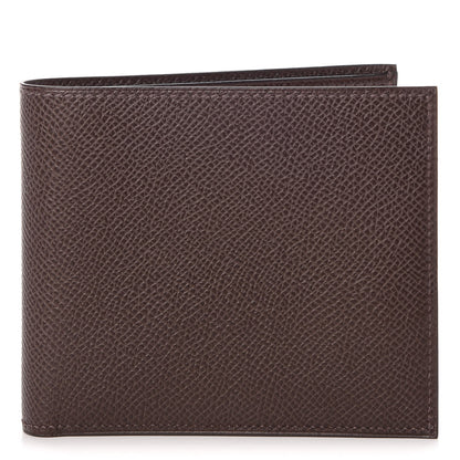 Hermes Epsom MC2 Copernic Compact Wallet Chocolate 1 of 8