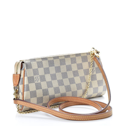Louis Vuitton Damier Azur Eva Clutch 3 of 12