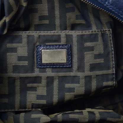 Fendi Nappa Nuvolata Spy Bowler Blueberry 5 of 13