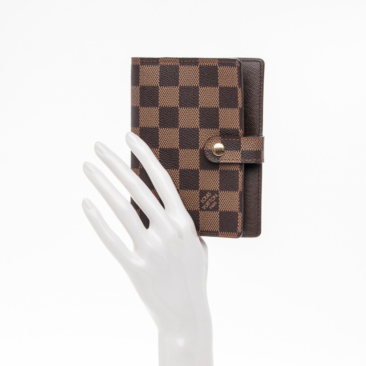 Damier Ebene Small Ring Agenda Cover