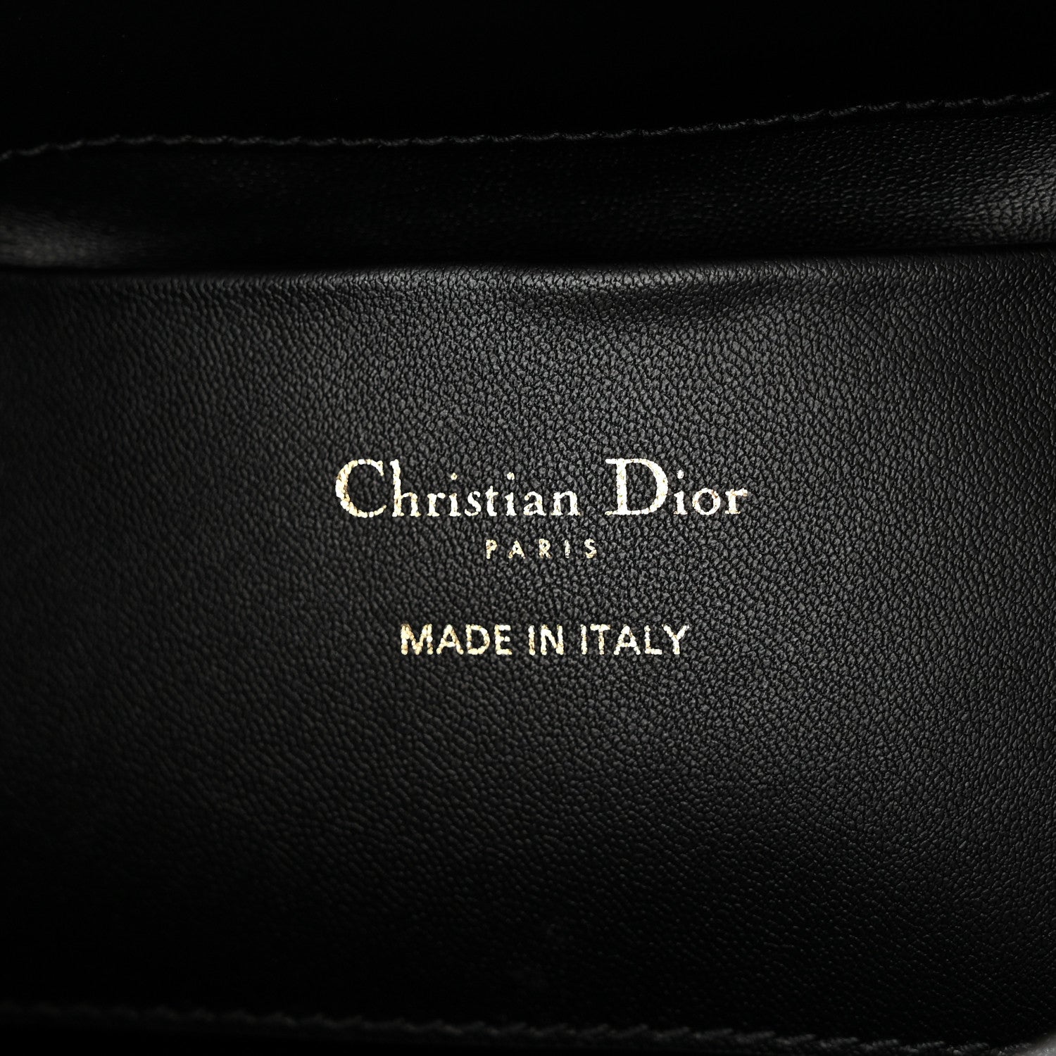 Christian Dior Calfskin Macrocannage Small Toujours Vertical Tote Black 6 of 9