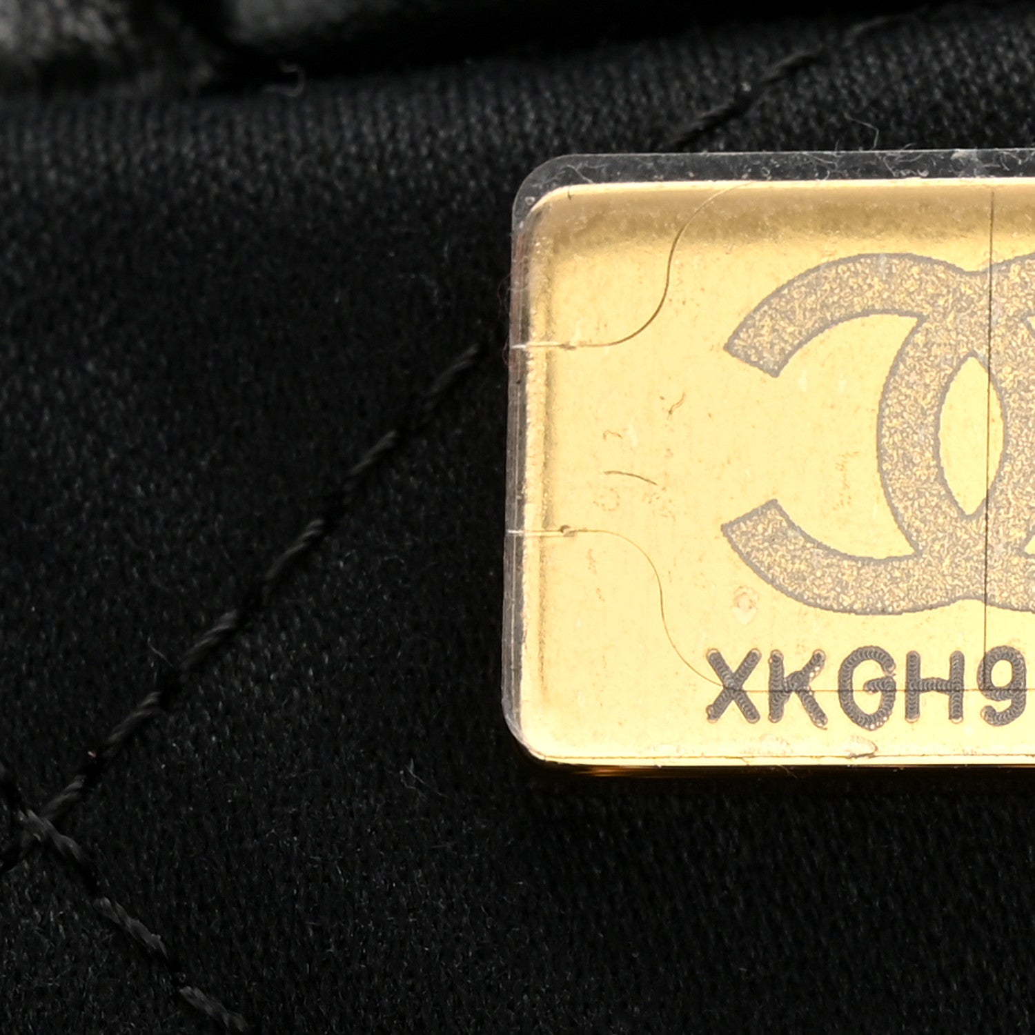 Chanel Shiny Calfskin Quilted Small Chanel 22 Black 6 of 11