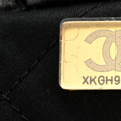 Chanel Shiny Calfskin Quilted Small Chanel 22 Black 6 of 11