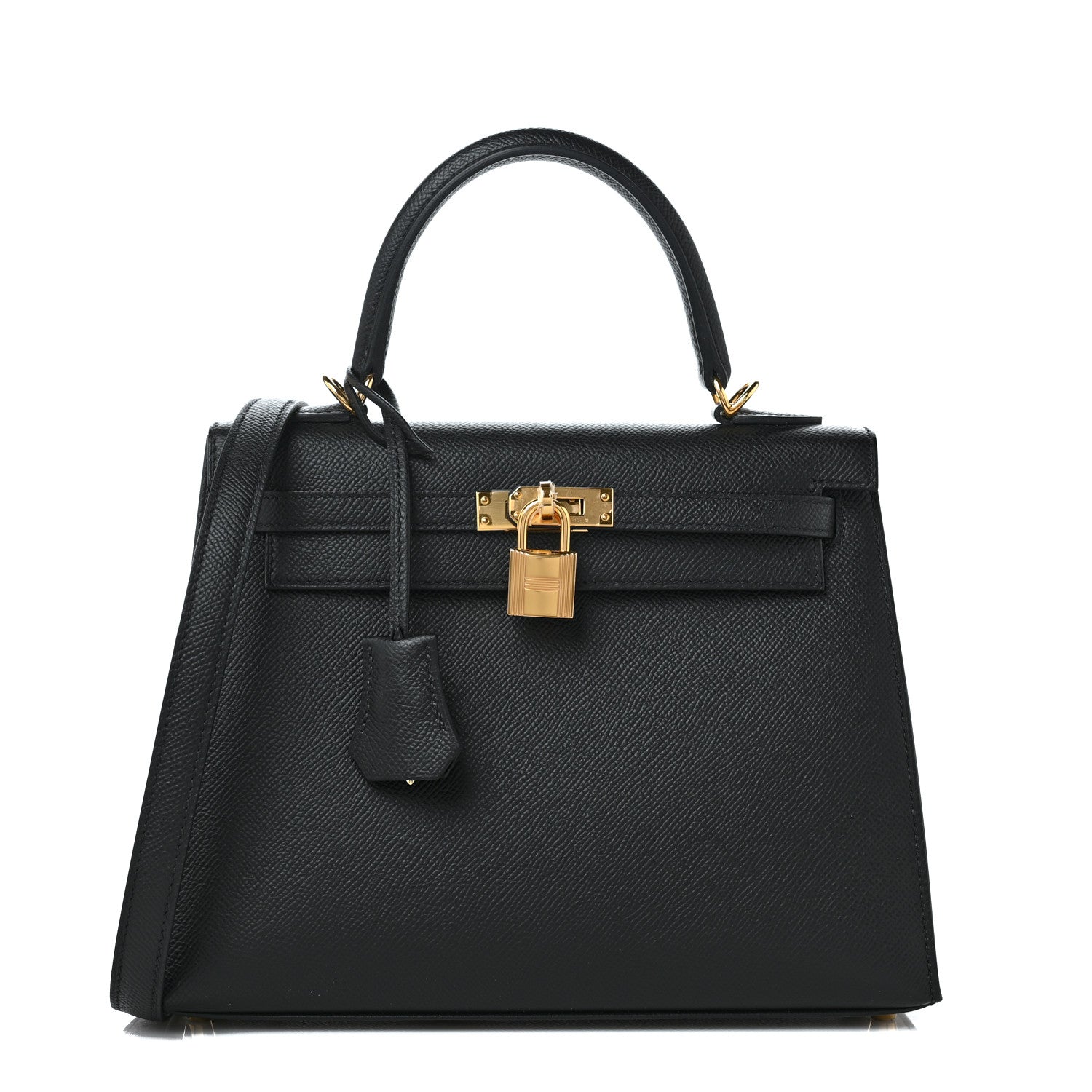 Hermes Epsom Kelly Sellier 25 Black 1 of 8
