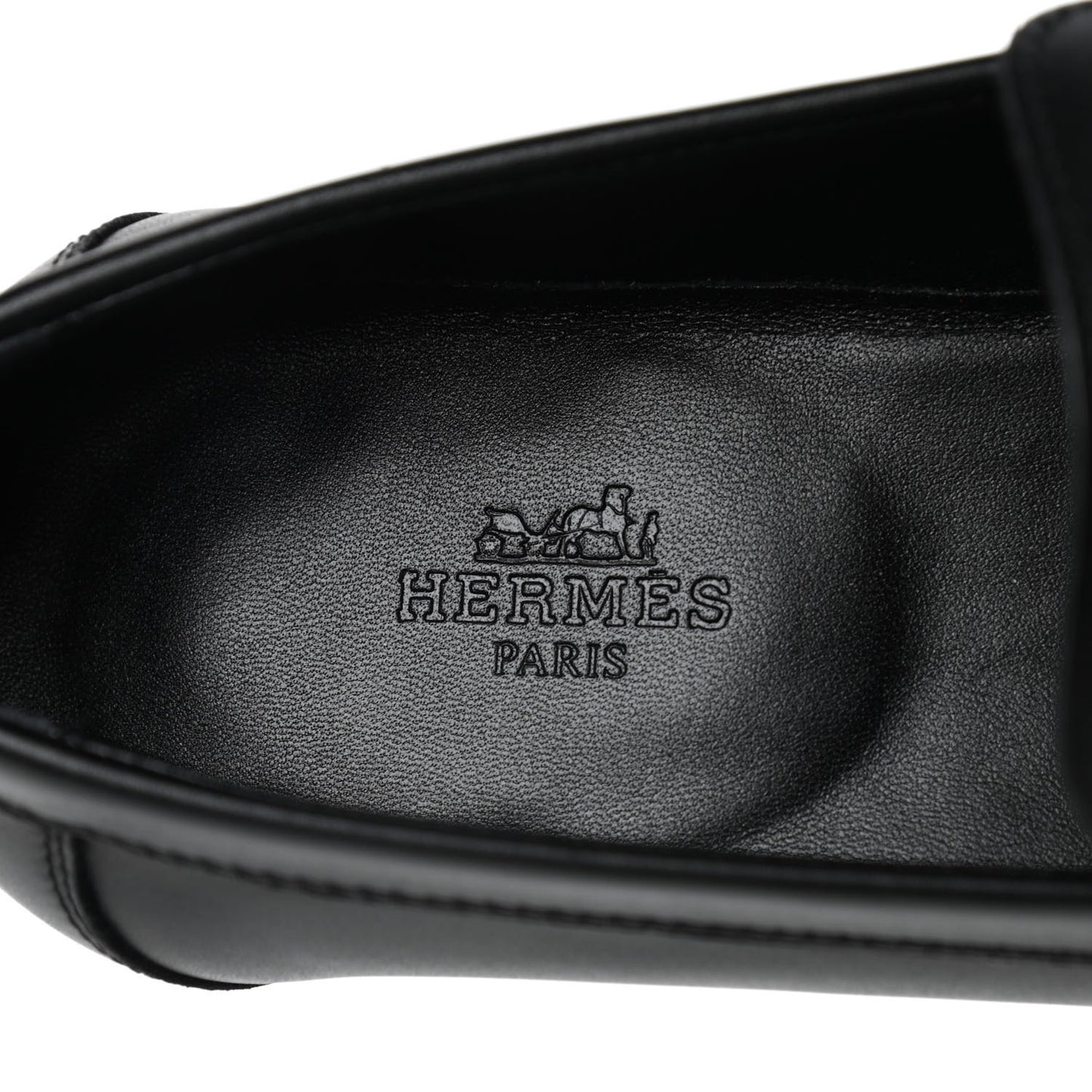Calfskin Womens Destin Loafers 36 Black