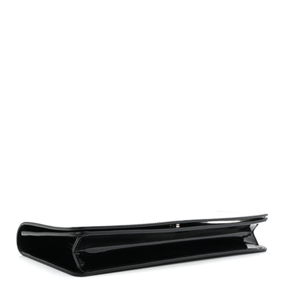Saint Laurent Patent Calfskin Clutch Black 4 of 7