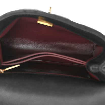 Chanel Caviar Quilted Extra Mini Coco Handle Flap Black 5 of 10