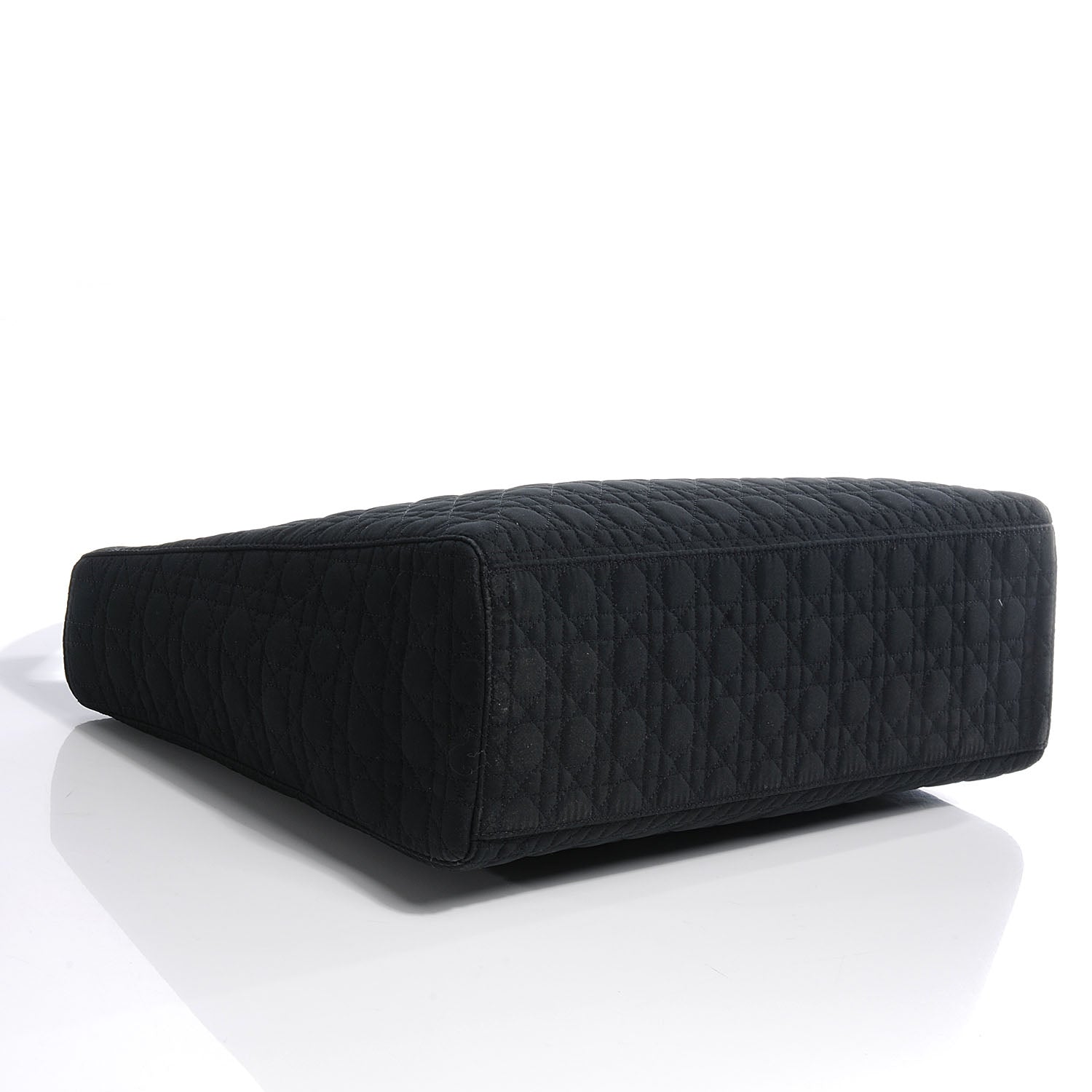 Christian Dior Nylon Cannage Large Lady Dior Black 4 of 9