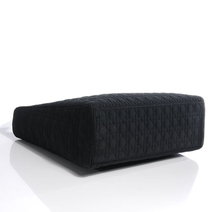 Christian Dior Nylon Cannage Large Lady Dior Black 4 of 9