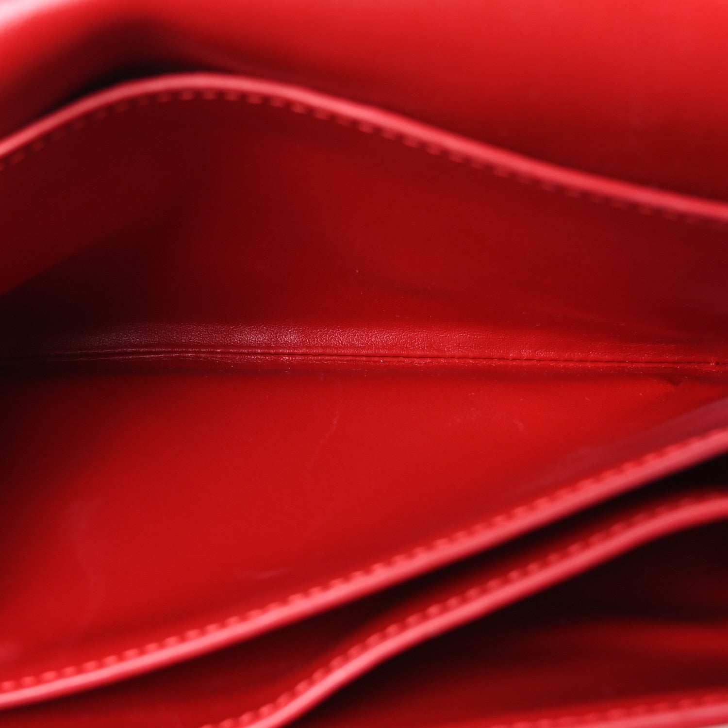 Bottega Veneta Nappa Intrecciato Trio Pouch On Strap Red 5 of 9