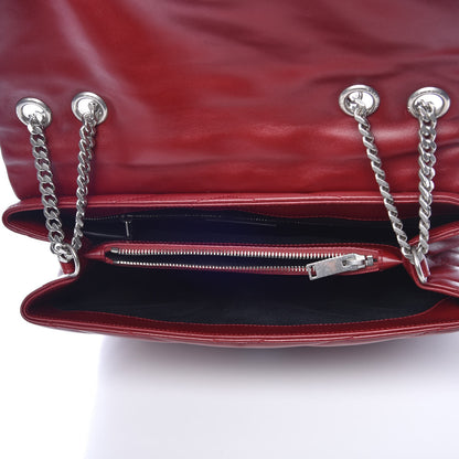 Saint Laurent Calfskin Y Quilted Monogram Medium Loulou Chain Satchel Palissandre 5 of 8