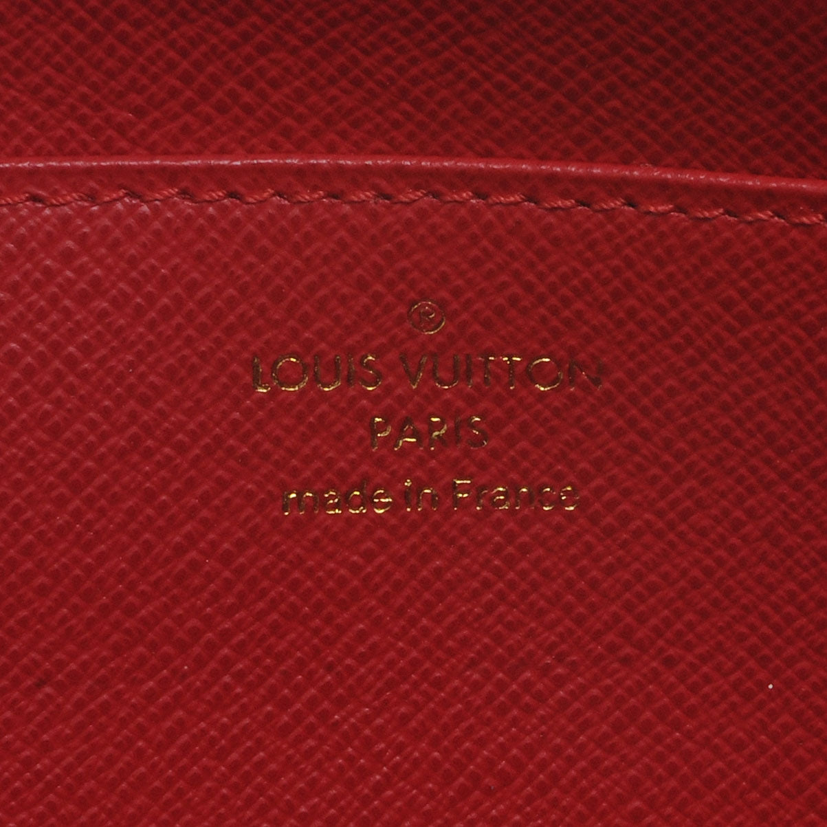 Louis Vuitton Damier Ebene Complice Trunks and Bags Wallet Red 6 of 7