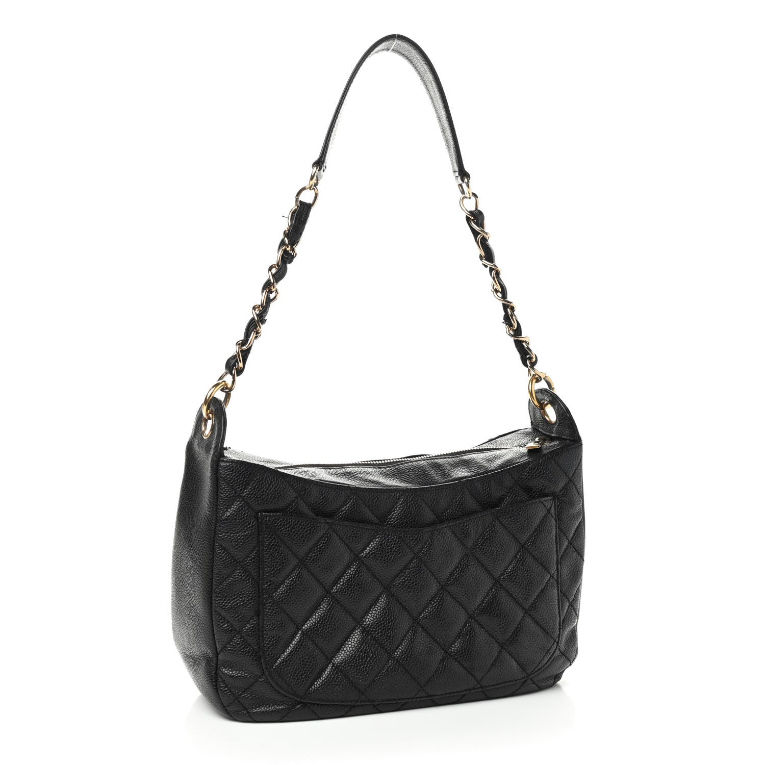 Chanel Caviar Quilted Timeless CC Shoulder Bag Black 3 of 10