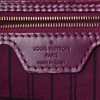 Louis Vuitton Monogram Totem Neverfull MM Magenta 7 of 12