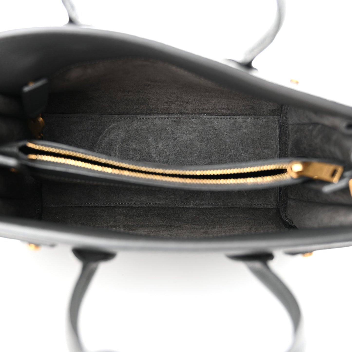 Grained Calfskin Baby Sac De Jour Souple Storm