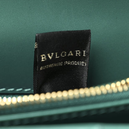 Bulgari Calfskin Serpenti Forever Shoulder Bag Emerald Green 8 of 12