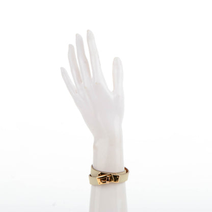 Hermes Swift Kelly Double Tour Bracelet S Craie 2 of 7