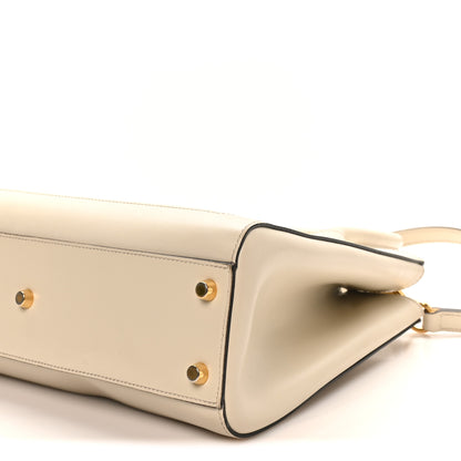 Gucci Boarded Plutone Calfskin Medium Jackie 1961 Tote Mystic White 10 of 10