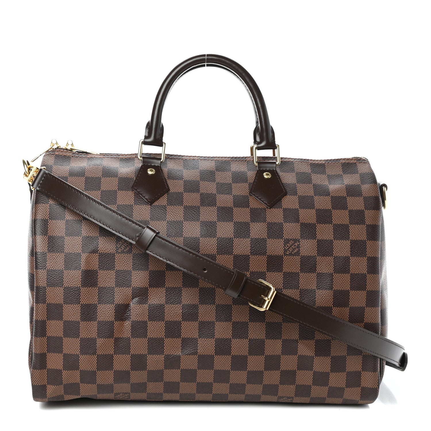 Louis Vuitton Damier Ebene Speedy Bandouliere 35 1 of 9